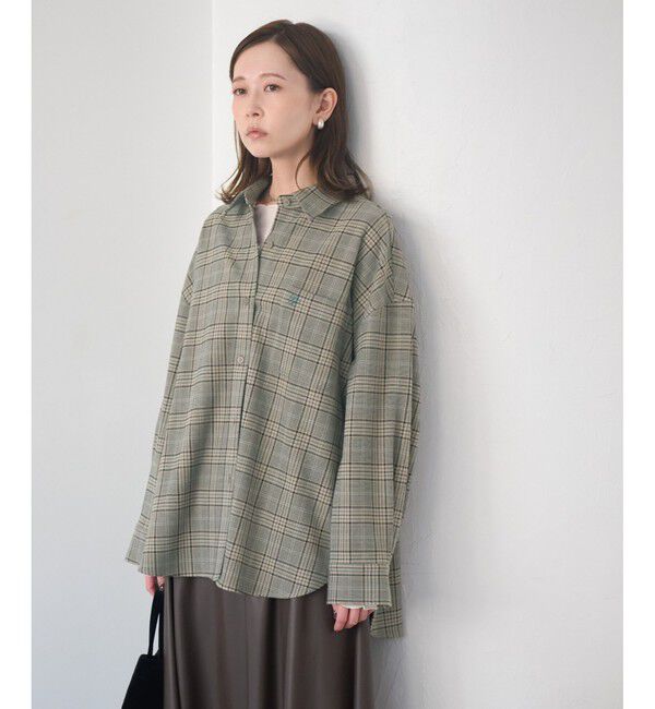 Rope&rsquo;Picnic「チェックネルシャツ/リンクコーデ」|シャツ・ブラウス|