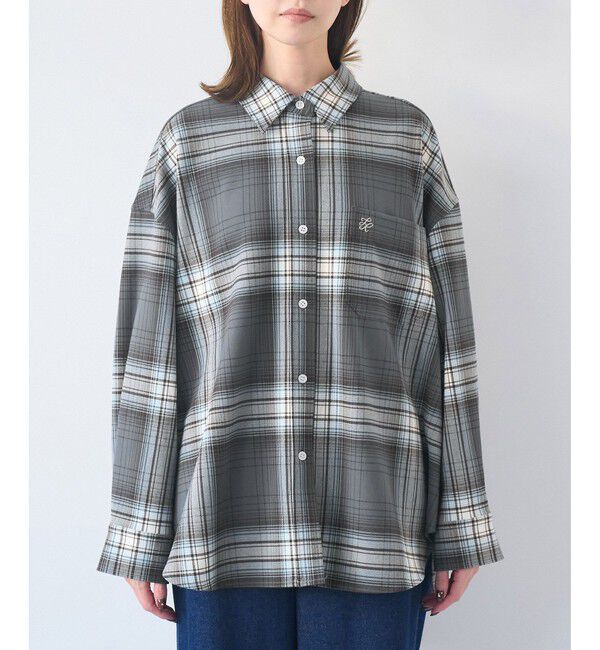 Rope&rsquo;Picnic「チェックネルシャツ/リンクコーデ」|シャツ・ブラウス|