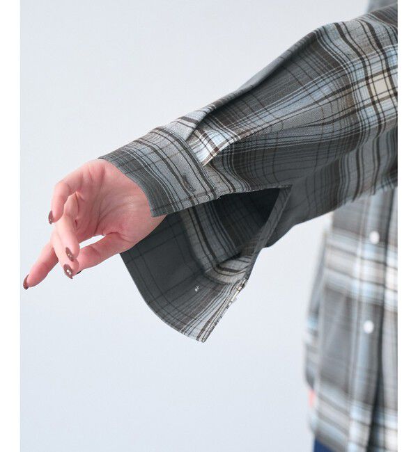 Rope&rsquo;Picnic「チェックネルシャツ/リンクコーデ」|シャツ・ブラウス|