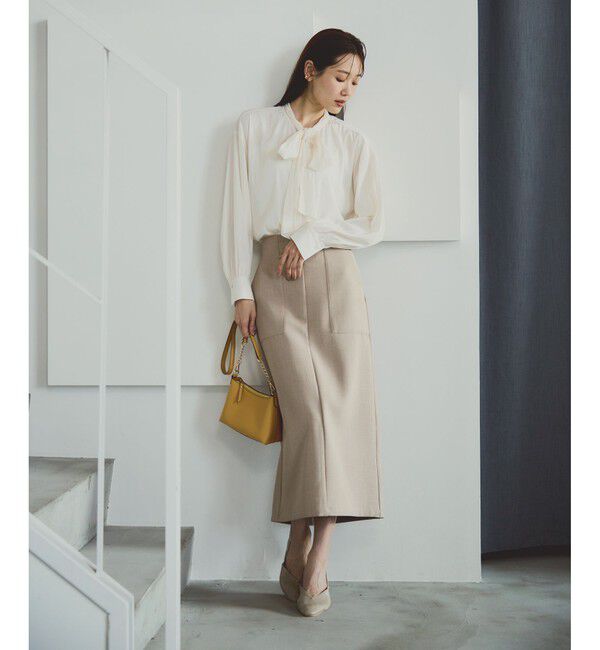 Rope&rsquo;Picnic「カッセンリボンブラウス」|シャツ・ブラウス|