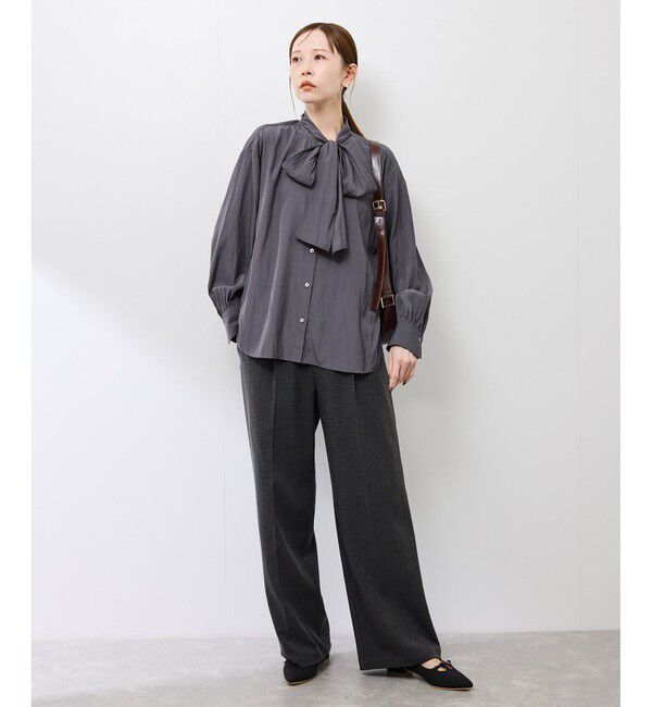 Rope&rsquo;Picnic「カッセンリボンブラウス」|シャツ・ブラウス|