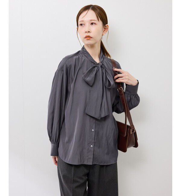 Rope&rsquo;Picnic「カッセンリボンブラウス」|シャツ・ブラウス|