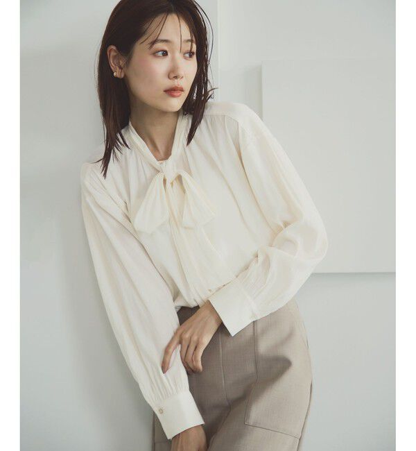 Rope&rsquo;Picnic「カッセンリボンブラウス」|シャツ・ブラウス|キナリ(16)