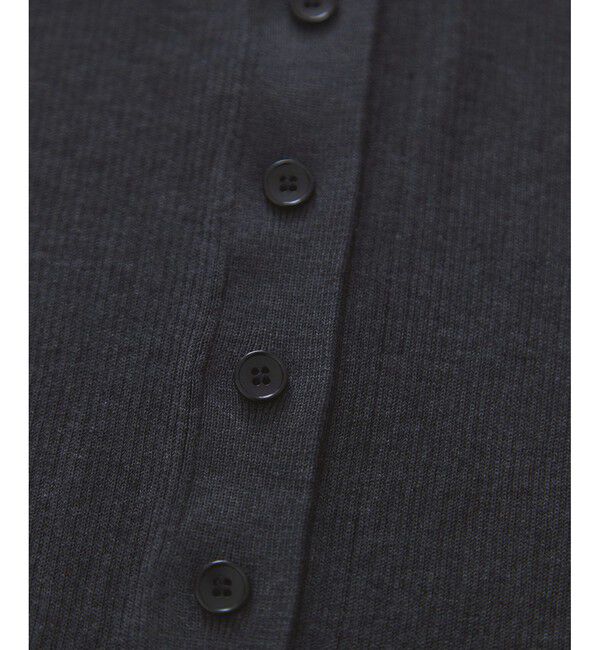 ADAM ET ROPE'「リブノースリーブニット」|ニット・セーター|