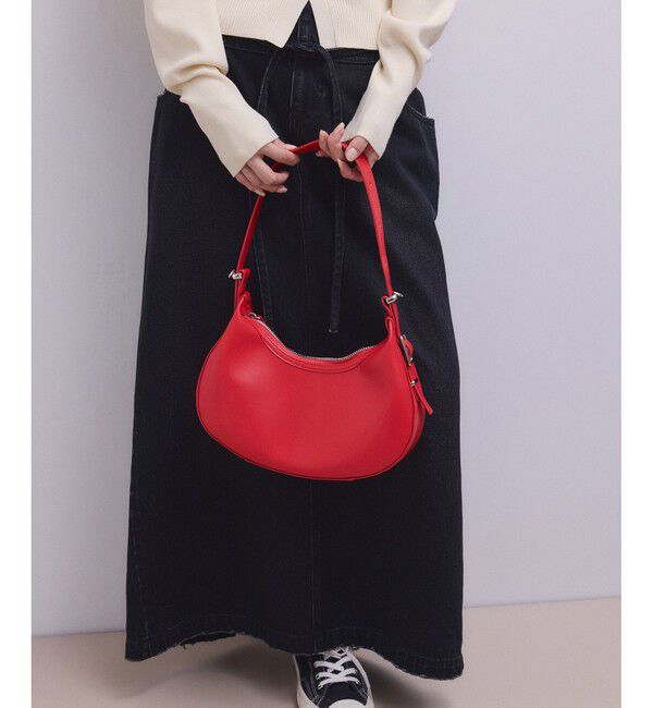 ADAM ET ROPE'「【WEB限定】ラウンドショルダーバッグ」|ショルダー・メッセンジャー|