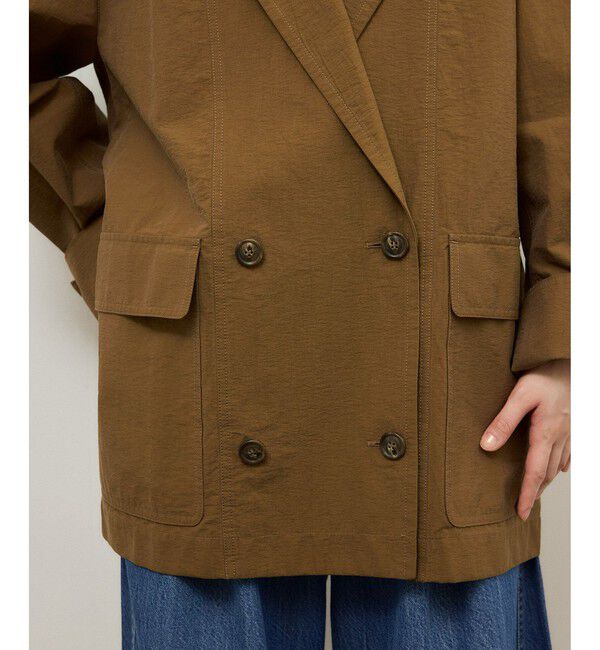 ADAM ET ROPE'「ウォッシュドジャケット」|テーラードジャケット|