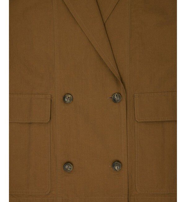 ADAM ET ROPE'「ウォッシュドジャケット」|テーラードジャケット|