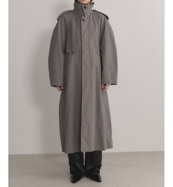 ADAM ET ROPE'「【EMOELLE】タスランナイロントレンチコート」|トレンチコート|