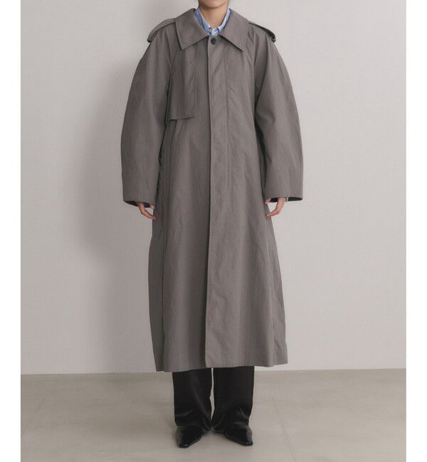 ADAM ET ROPE'「【EMOELLE】タスランナイロントレンチコート」|トレンチコート|