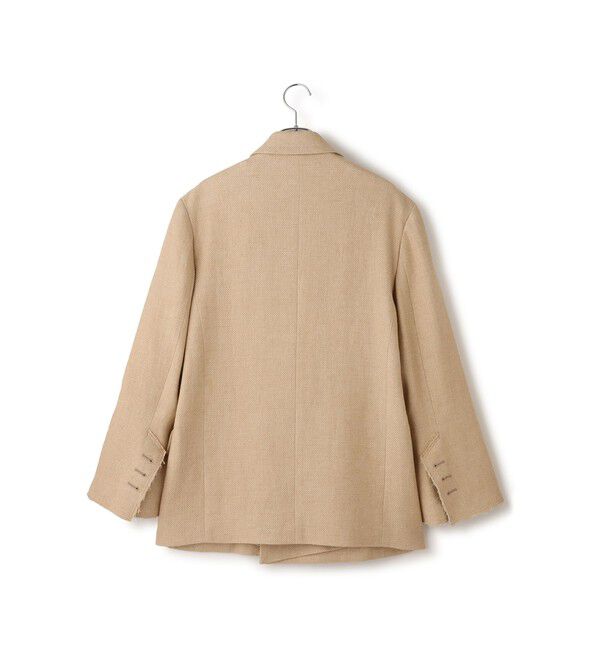 ADAM ET ROPE'「【EMOELLE】ピークドラペルジャケット」|テーラードジャケット|
