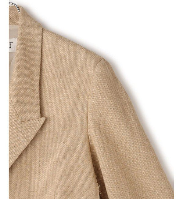 ADAM ET ROPE'「【EMOELLE】ピークドラペルジャケット」|テーラードジャケット|