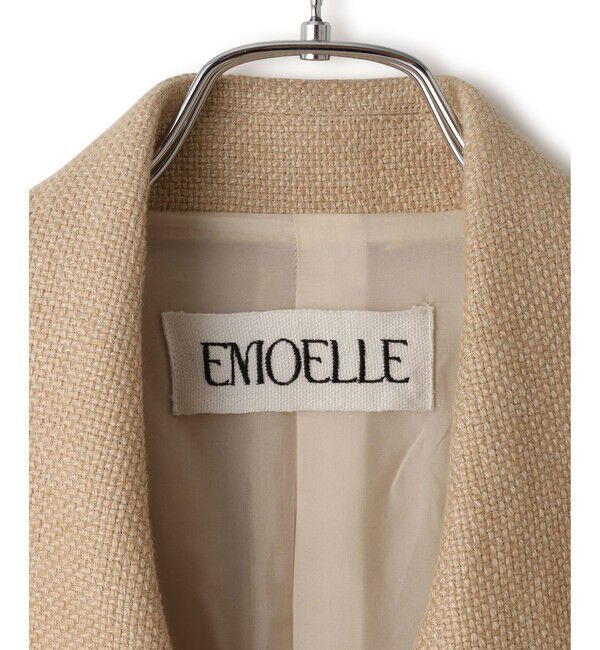 ADAM ET ROPE'「【EMOELLE】ピークドラペルジャケット」|テーラードジャケット|