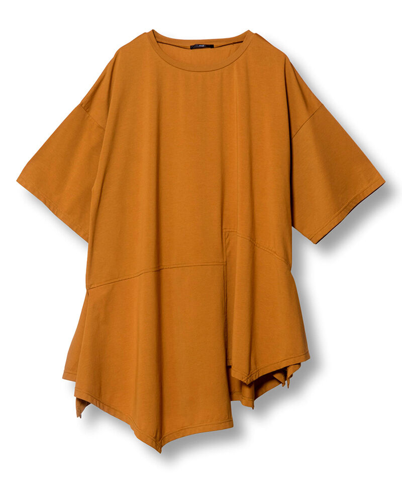  「イレギュラーヘムTシャツ」|Tシャツ・カットソー|