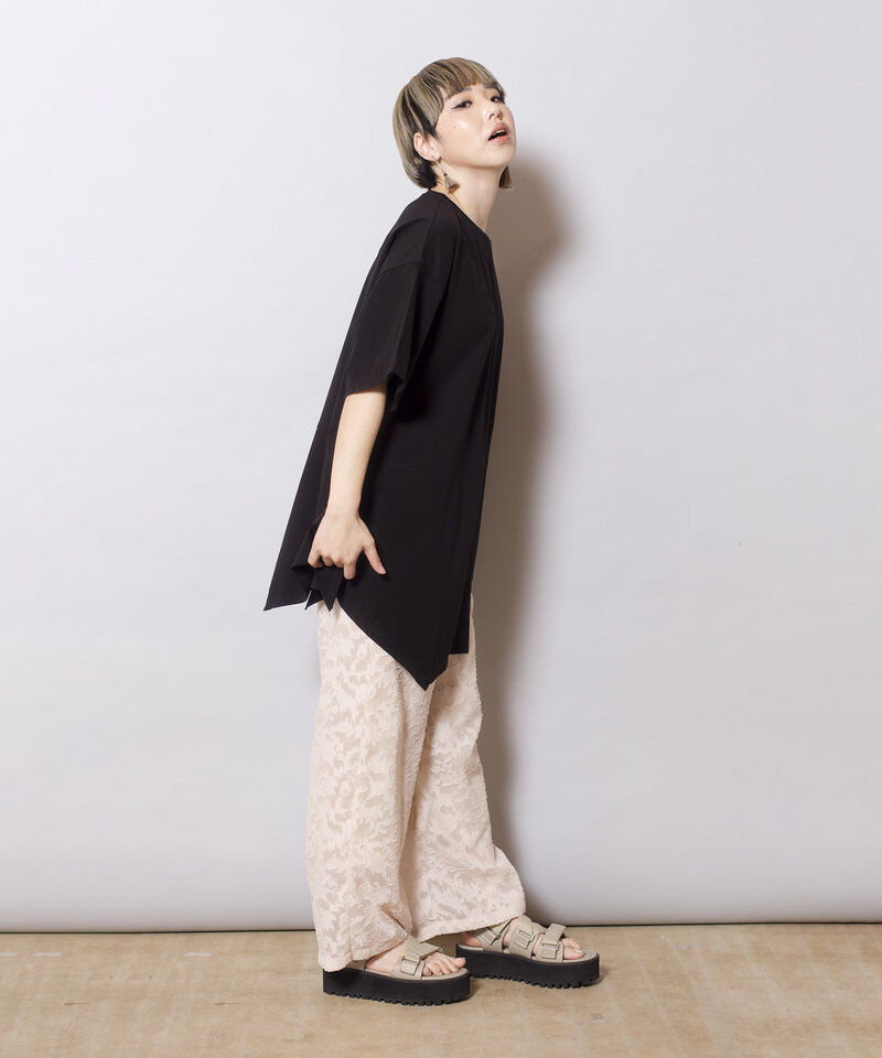  「イレギュラーヘムTシャツ」|Tシャツ・カットソー|