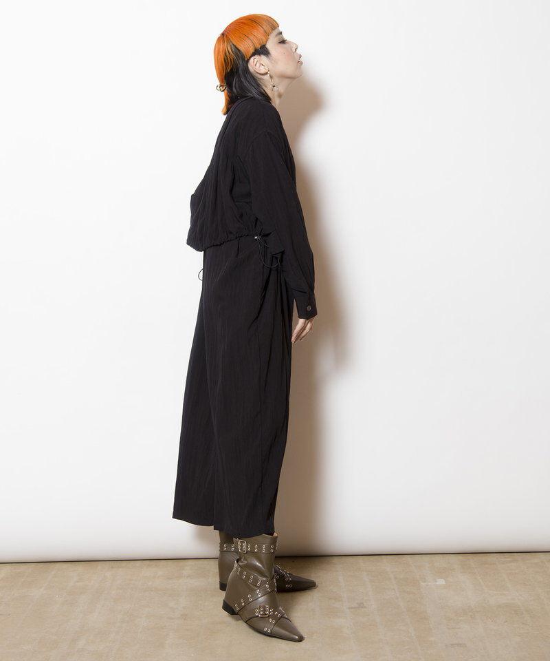  「バックタックシャツワンピース」|ワンピース|