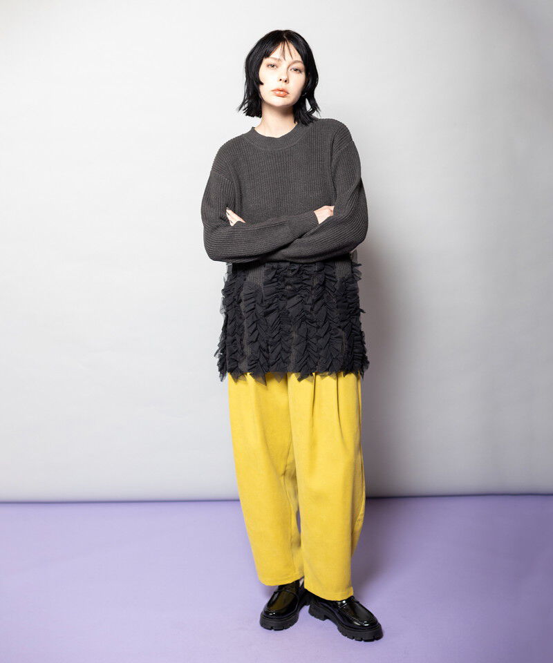  「タックカーブパンツ」|その他|