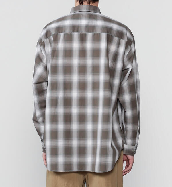 DANTON「DANTON | レギュラーカラー 長袖ワークシャツ MEN」|シャツ・ブラウス|