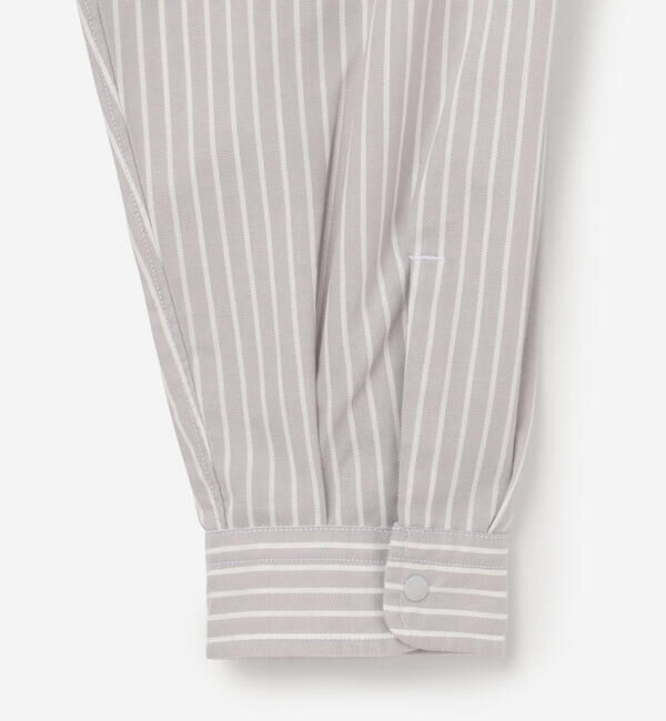 DANTON「DANTON | プランサーボタン シャツワンピース STRIPE WOMEN」|ワンピース|