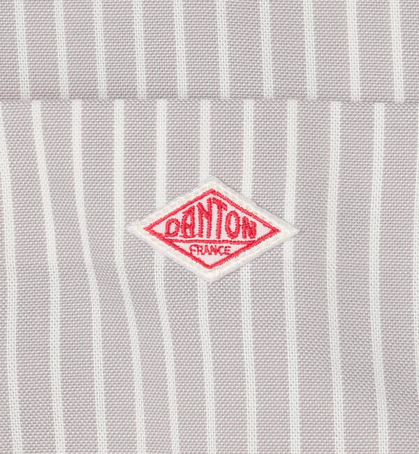 DANTON「DANTON | プランサーボタン シャツワンピース STRIPE WOMEN」|ワンピース|