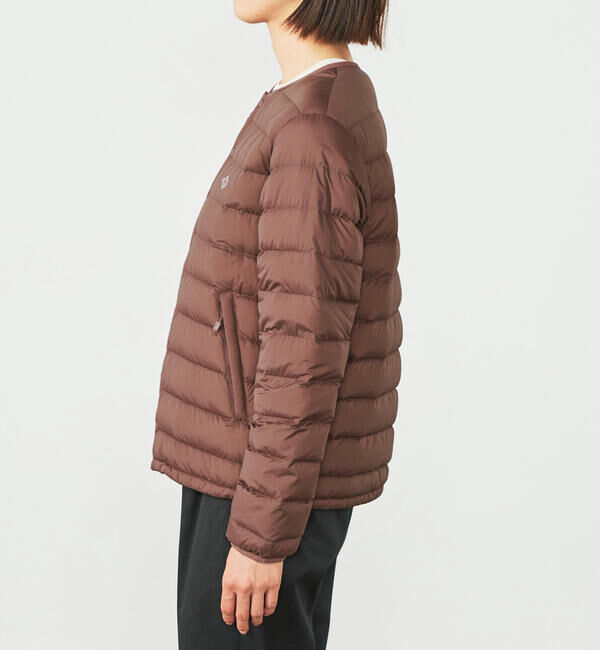 DANTON「DANTON | クルーネック インナーダウンジャケット WOMEN」|ダウン|