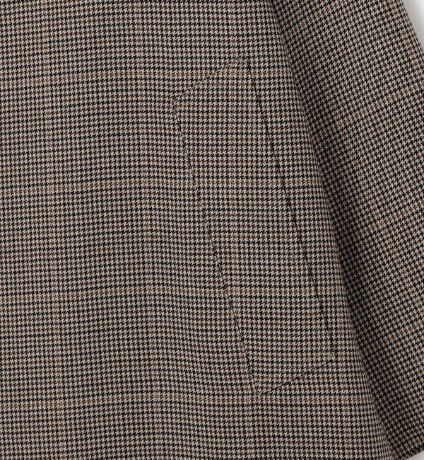 ORCIVAL「ORCIVAL |〈別注〉ウールチェック バルマカーンコート MEN」|ステンカラーコート|