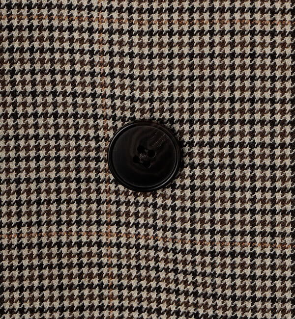 ORCIVAL「ORCIVAL |〈別注〉ウールチェック バルマカーンコート MEN」|ステンカラーコート|