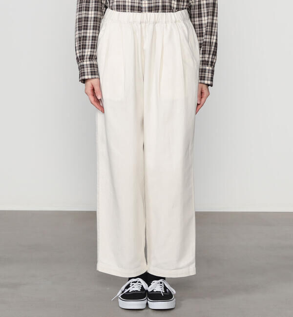 ORCIVAL「ORCIVAL | 起毛コットンツイル イージーパンツ WOMEN」|チノ|