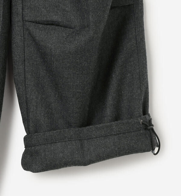  「LE GLAZIK | ウール カーゴパンツ WOMEN」|チノ|