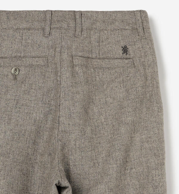 GYMPHLEX「Gymphlex | ウールツイル ストレートワイドパンツ WOMEN」|チノ|