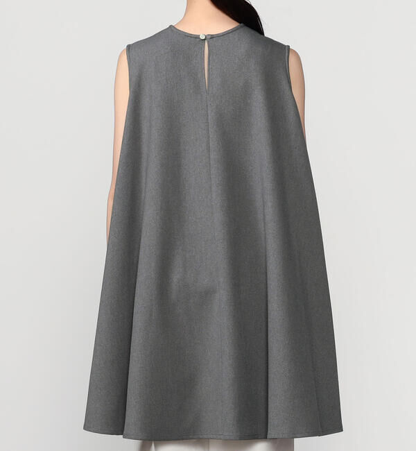 GYMPHLEX「Gymphlex | ポリフランネル フレアチュニック WOMEN」|シャツ・ブラウス|