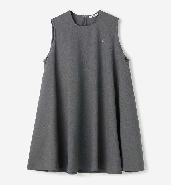 GYMPHLEX「Gymphlex | ポリフランネル フレアチュニック WOMEN」|シャツ・ブラウス|