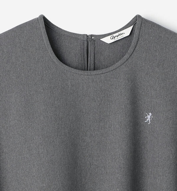 GYMPHLEX「Gymphlex | ポリフランネル フレアチュニック WOMEN」|シャツ・ブラウス|