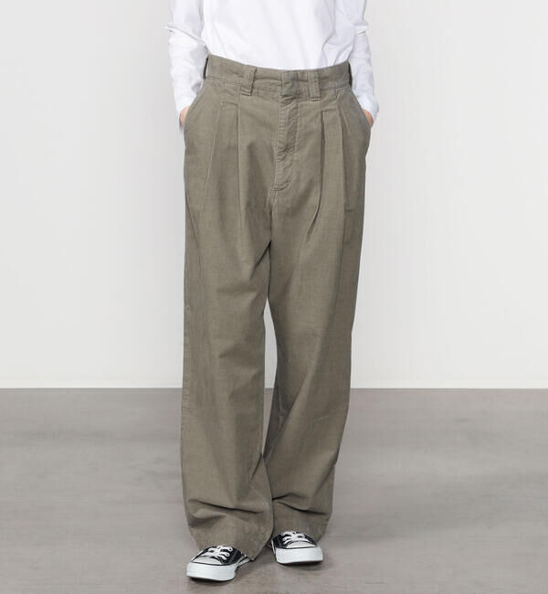  「THE SHINZONE | 〈別注〉TOMBOY PANTS CORDUROY WOMEN」|チノ|