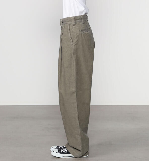  「THE SHINZONE | 〈別注〉TOMBOY PANTS CORDUROY WOMEN」|チノ|