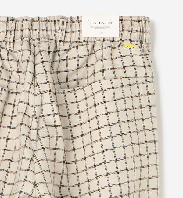  「FARAH | ワイド イージーパンツ WOMEN」|チノ|