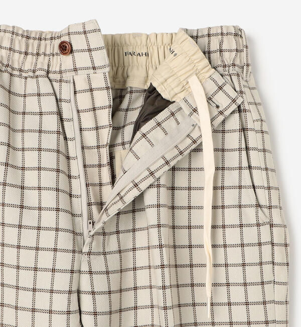  「FARAH | ワイド イージーパンツ WOMEN」|チノ|