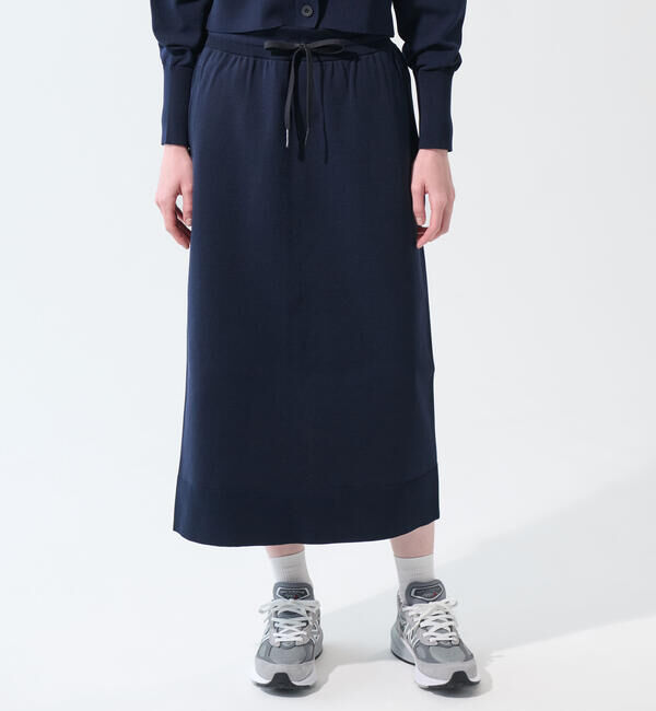  「NEUTRALWORKS. | ニット ロングタイトスカート WOMEN」|スカート|