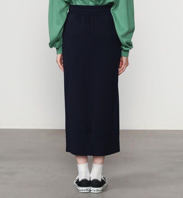  「NEUTRALWORKS. | ニット ロングタイトスカート WOMEN」|スカート|