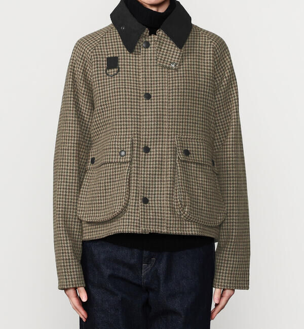  「Barbour | 〈別注〉BLYTH CHECK WOMEN」|テーラードジャケット|