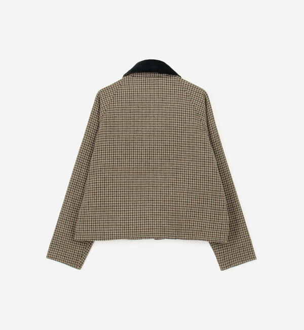  「Barbour | 〈別注〉BLYTH CHECK WOMEN」|テーラードジャケット|