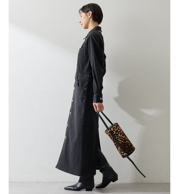  「ストレッチデニムワンピース」|ワンピース|