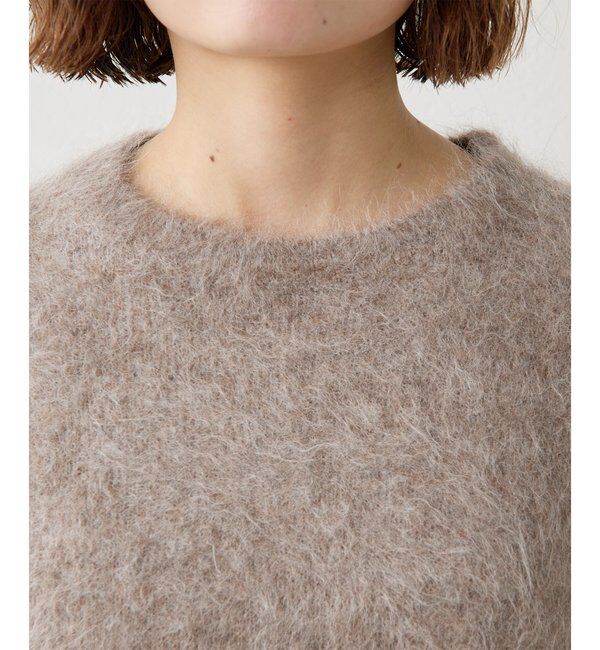  「スーリーアルパカクルーネックプルオーバー」|ニット・セーター|