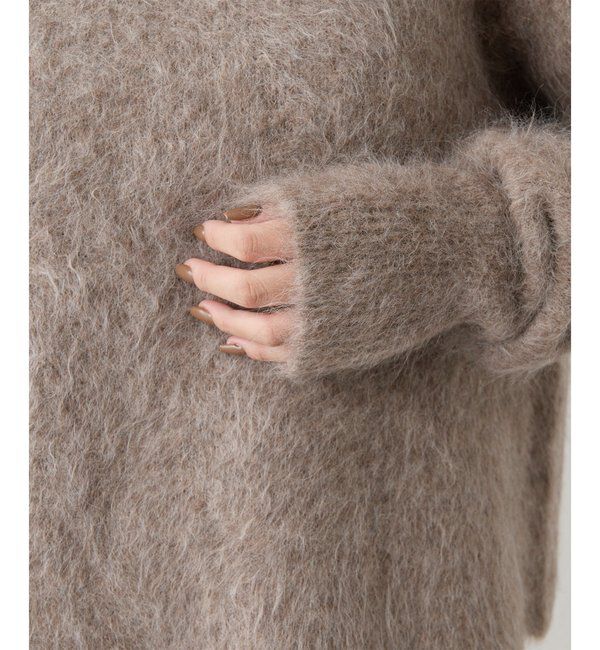  「スーリーアルパカクルーネックプルオーバー」|ニット・セーター|