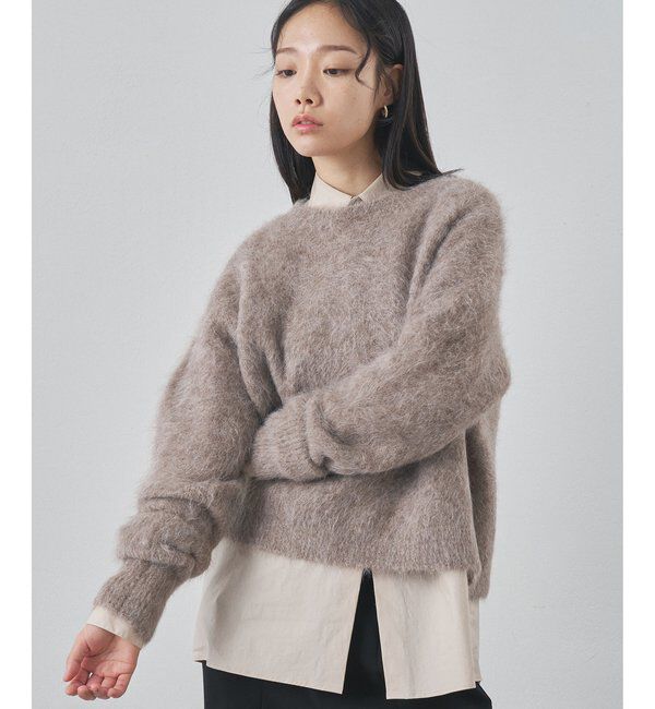  「スーリーアルパカクルーネックプルオーバー」|ニット・セーター|