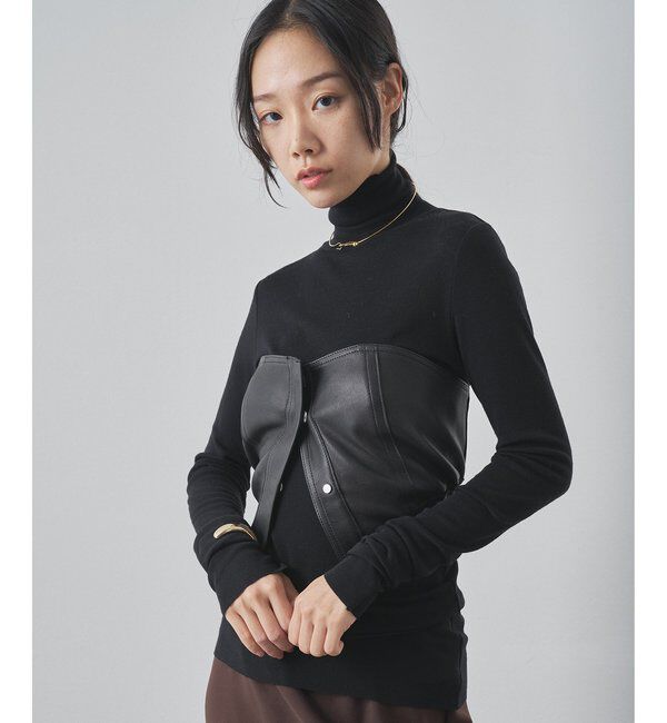  「レザービスチェ」|シャツ・ブラウス|