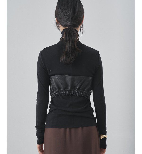  「レザービスチェ」|シャツ・ブラウス|