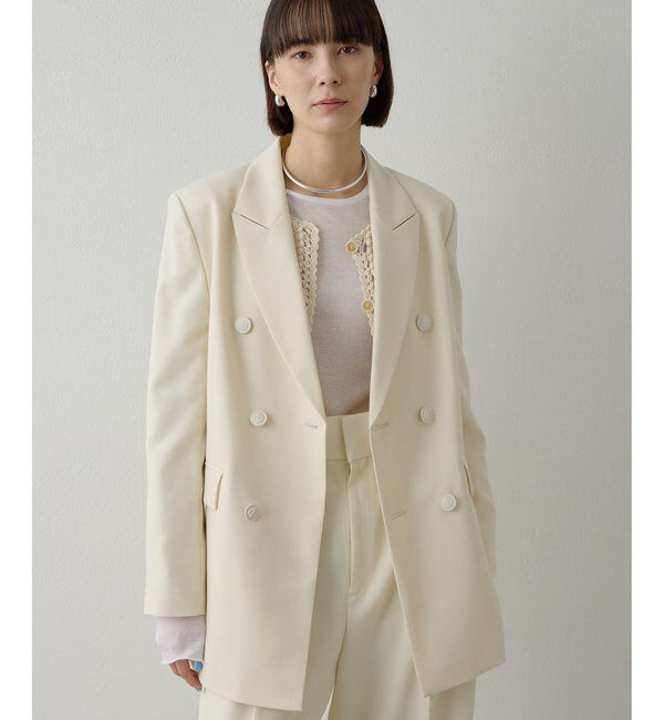  「マリンテーラードジャケット」|テーラードジャケット|オフホワイト