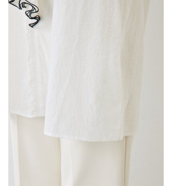  「ローンフリルブラウス」|シャツ・ブラウス|