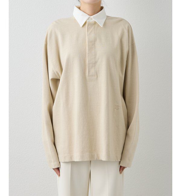  「刺繍ラガーシャツ」|Tシャツ・カットソー|