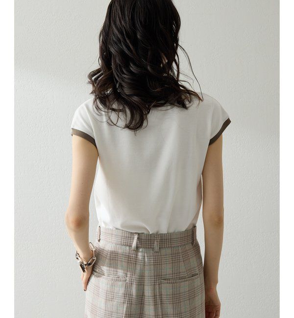 THE PAUSE「【THE PAUSE】フレンチリンガーTEE」|Tシャツ・カットソー|